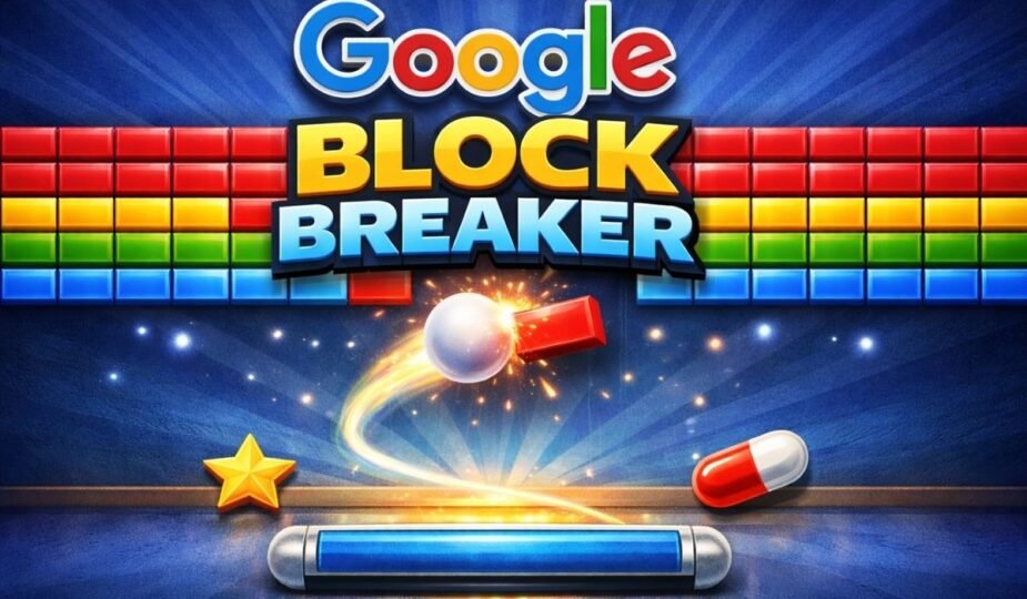 Google Block Breaker